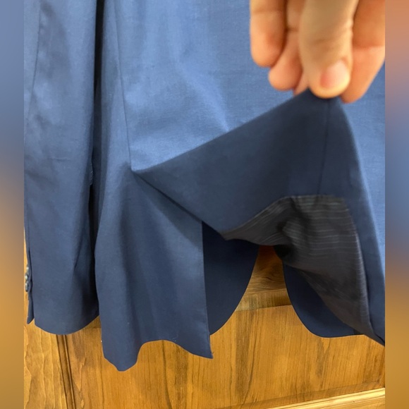 Banana Republic Men’s Blazer Navy Blue 42R Slim - Picture 4 of 10